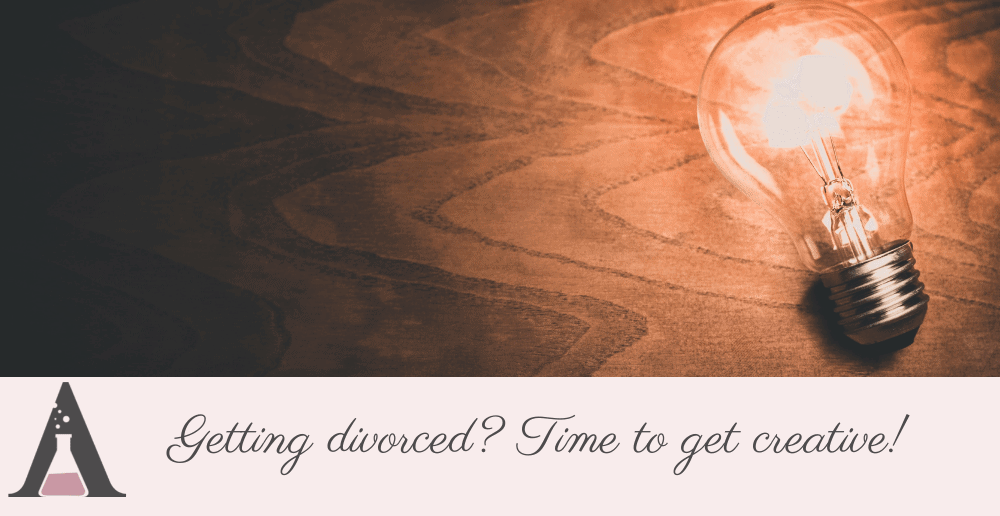 Getting divorced? Time to get creative!