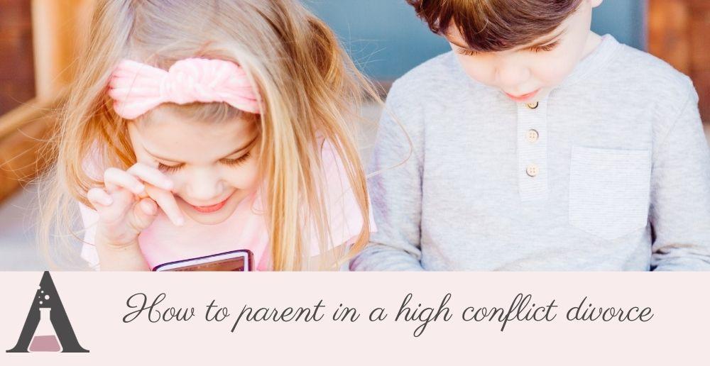 How to parent in a high conflict divorce
