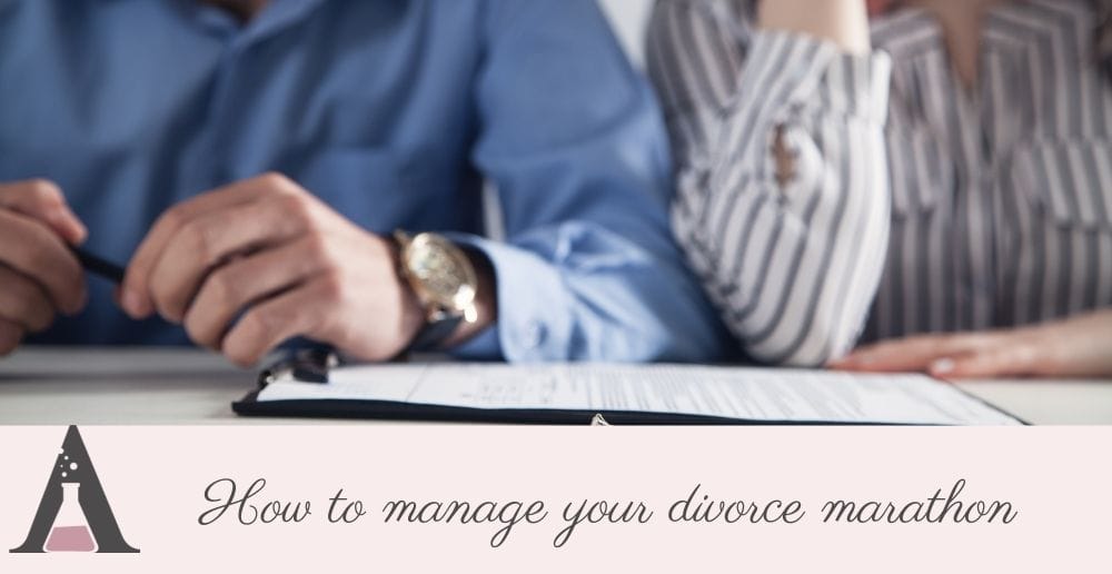 How to manage your divorce marathon