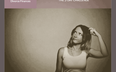 Day 1 Figuring Out Your Divorce Finances Challenge