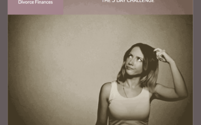Day 5 – Figuring out your Divorce Finances  Challenge